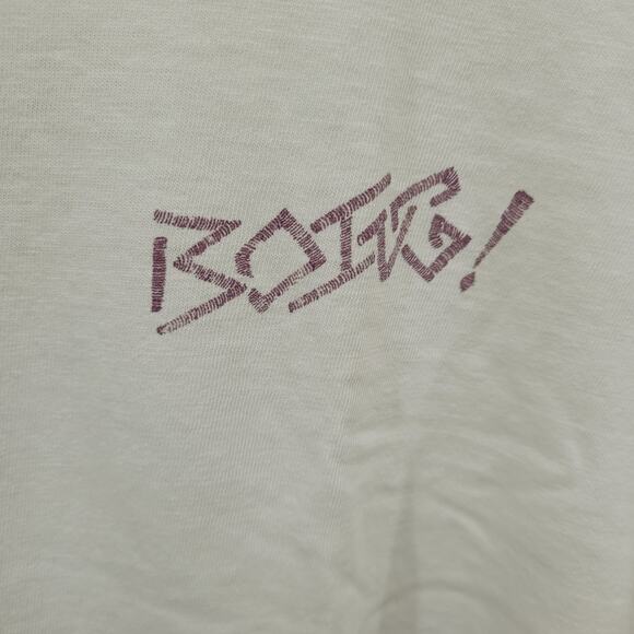 Vintage 90s BOING! Pig Graphic Print T-Shirt Mens Large Boxy Single Stitch USA - Picture 5 of 8